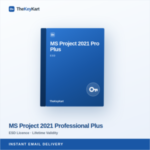 MS Project 2021 Professional Plus — digital licence key