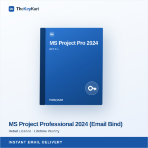 MS Project Professional 2024 (Email Bind) — digital licence key