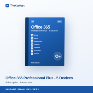 Office 365 Professional Plus - 5 Devices — digital licence key