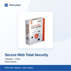 SECURA WEB TOTAL SECURITY — digital licence key