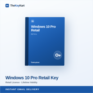 Windows 10 Pro Retail Key — digital licence key