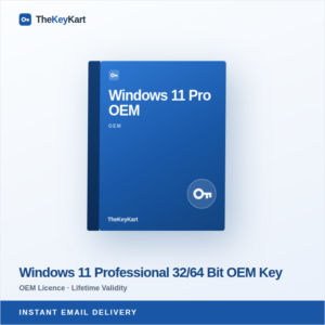 Windows 11 Professional 32/64 Bit OEM Key — digital licence key